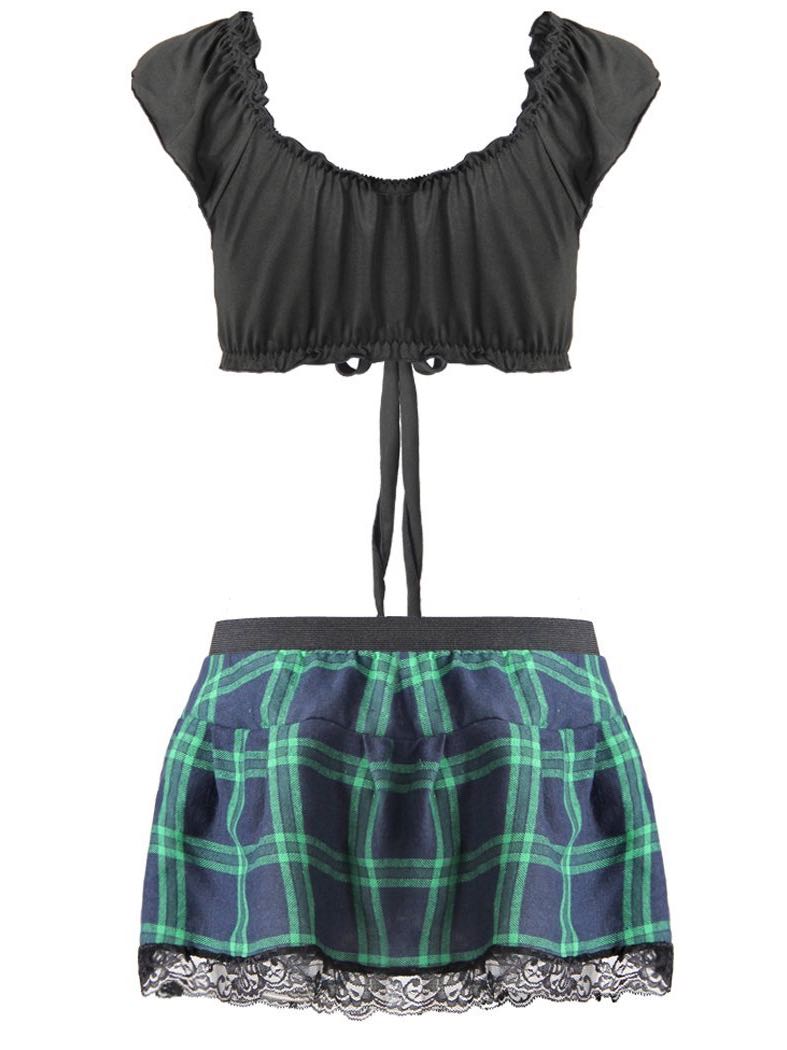 Women's Bowknot Underwear Plaid Skirt - INS | Online Fashion Free Shipping Clothing, Dresses, Tops, Shoes