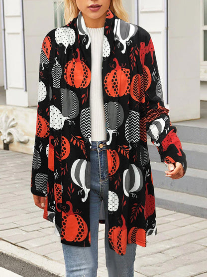 Women's Cardigans Printed Long Sleeve Casual Cardigan - Cardigans - Instastyled | Online Fashion Free Shipping Clothing, Dresses, Tops, Shoes - 20-30 - 23/08/2022 - CAR2208231240