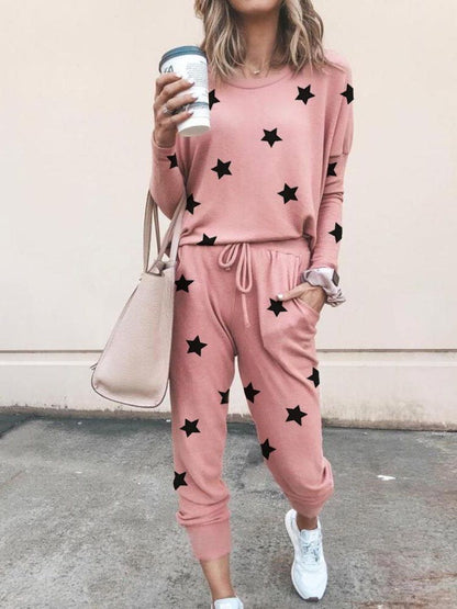 Women's Casual Printed Loungewear Sets - INS | Online Fashion Free Shipping Clothing, Dresses, Tops, Shoes