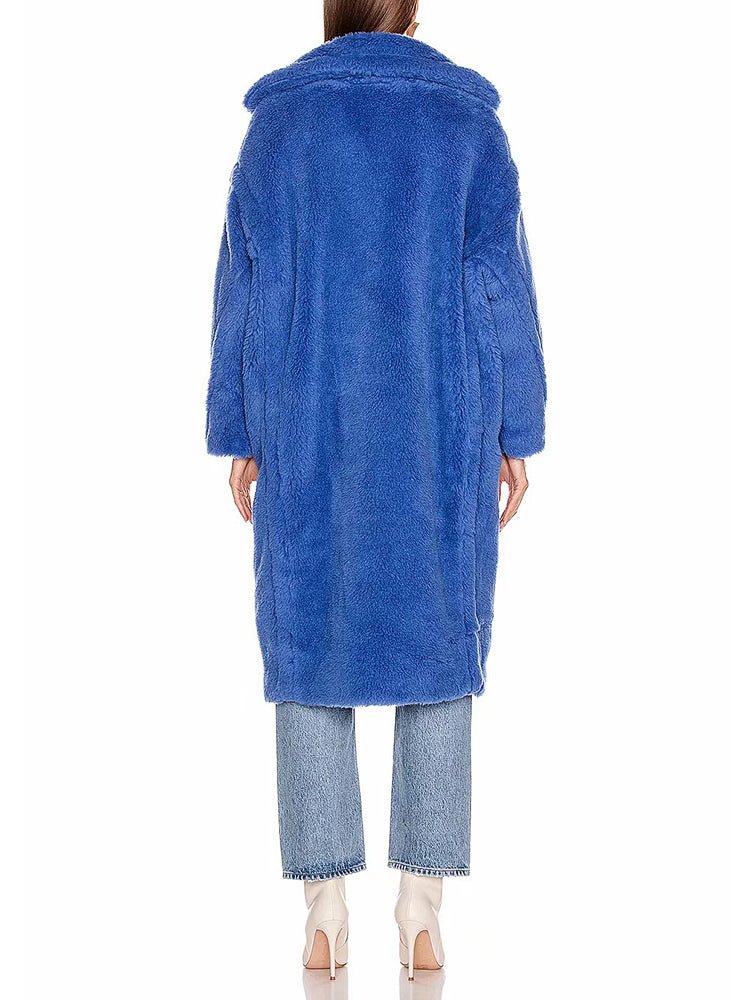 Women's Coats Lapel Lamb Wool Oversize Coat - Coats - Instastyled | Online Fashion Free Shipping Clothing, Dresses, Tops, Shoes - 2/11/2022 - COA2211031455 - coats