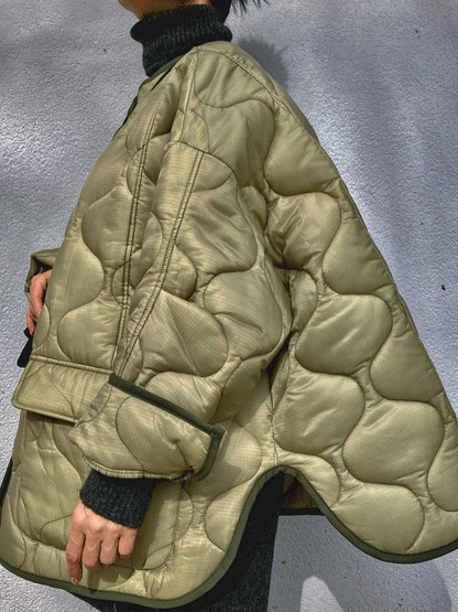 Women's Coats Loose Pocket Single-Breasted Cotton Jacket - Coats & Jackets - INS | Online Fashion Free Shipping Clothing, Dresses, Tops, Shoes - 29/09/2021 - COA2109291180 - Coats & Jackets