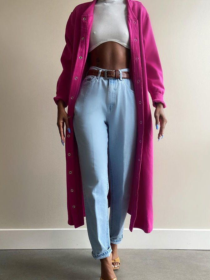 Women's Coats Solid Button Long Sleeve Long Coat - Coats - Instastyled | Online Fashion Free Shipping Clothing, Dresses, Tops, Shoes - 09/09/2022 - COA2209091411 - Coats