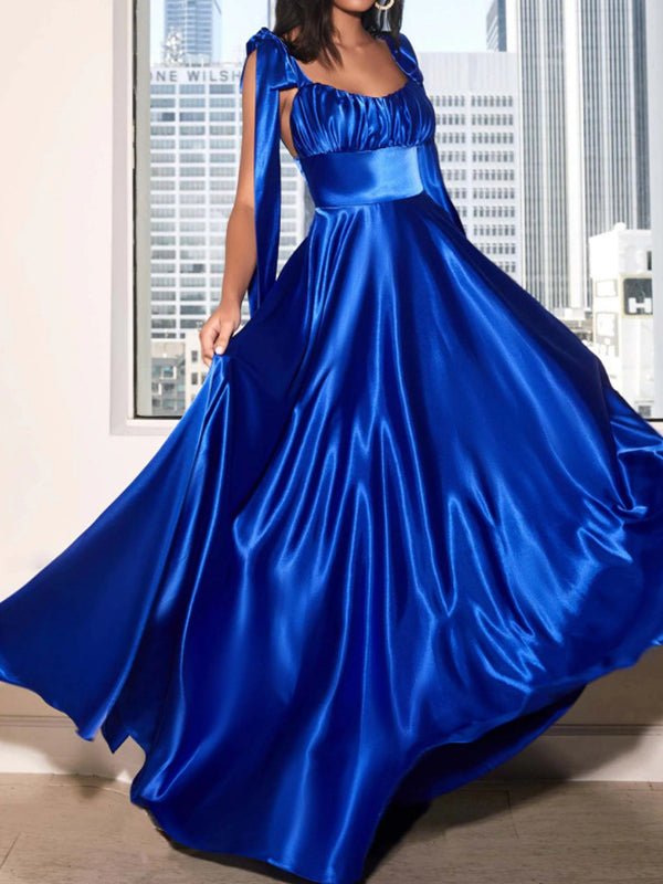 Women's Dresses Sleeveless Sling Wedding Maxi Dress - Maxi Dresses - Instastyled | Online Fashion Free Shipping Clothing, Dresses, Tops, Shoes - 11/1/2023 - color-blue - color-burgundy