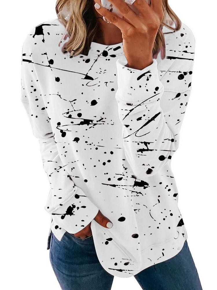 Women's Graffiti Sweater - INS | Online Fashion Free Shipping Clothing, Dresses, Tops, Shoes