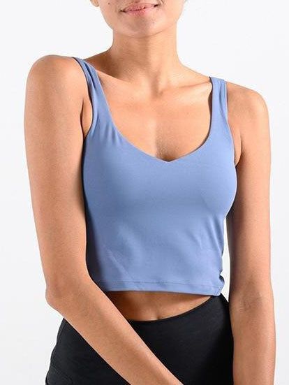 Women's Gym Fitness wear Sleeveless Sports Bra