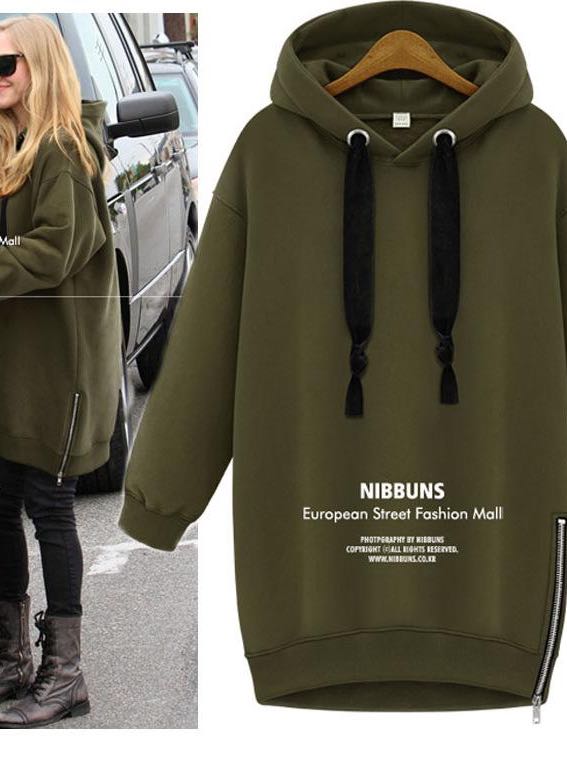 Women's Hooded Fleece Line - INS | Online Fashion Free Shipping Clothing, Dresses, Tops, Shoes