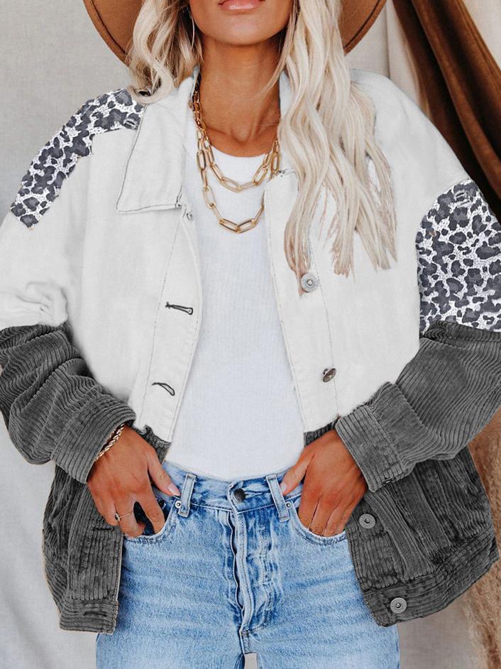 Women's Jackets Camouflage Printed Lapel Single-Breasted Jacket - Coats & Jackets - INS | Online Fashion Free Shipping Clothing, Dresses, Tops, Shoes - 12/11/2021 - 30-40 - Coats & Jackets