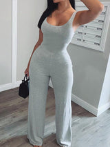 Women's Jumpsuits Casual Vest Sports Flared Jumpsuit - Jumpsuits & Rompers - Instastyled | Online Fashion Free Shipping Clothing, Dresses, Tops, Shoes - 15/01/2022 - 20-30 - Bottoms