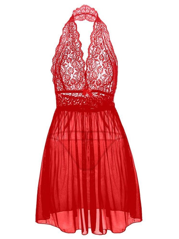Women's Lace Transparent Lingerie - INS | Online Fashion Free Shipping Clothing, Dresses, Tops, Shoes