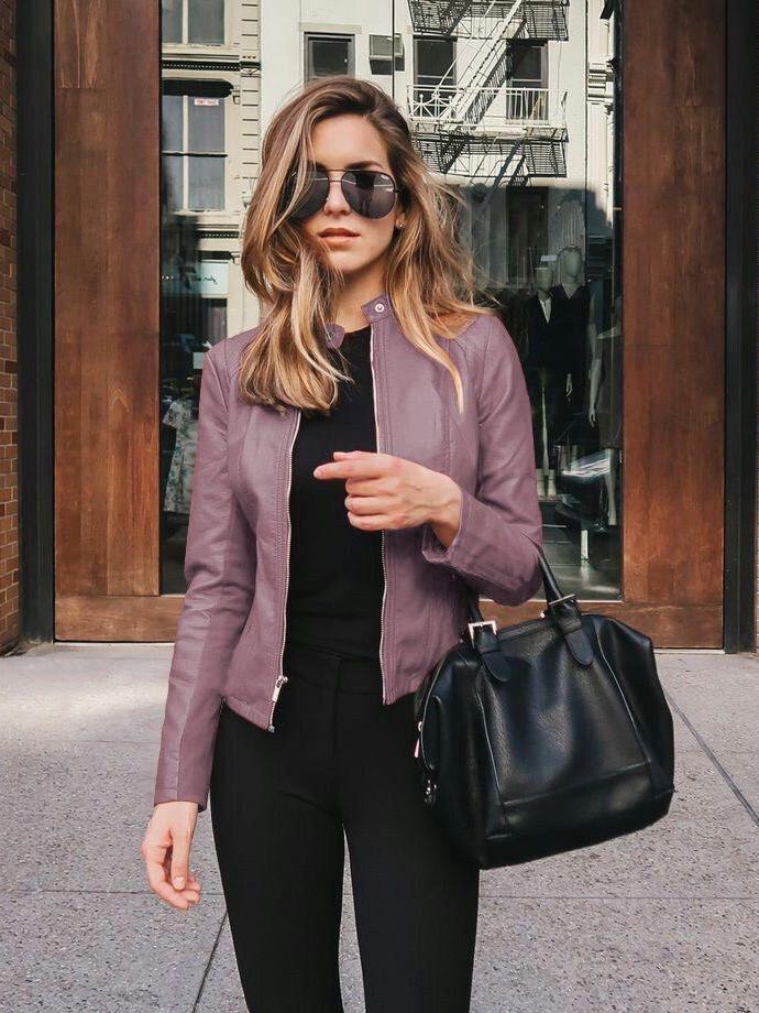Womens Leater Suit For Fall - INS | Online Fashion Free Shipping Clothing, Dresses, Tops, Shoes