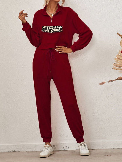 Women's Long Sleeved Home Casual Suit - Loungewear - INS | Online Fashion Free Shipping Clothing, Dresses, Tops, Shoes - Casual - Color_Black - Color_Blue