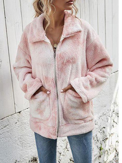 Women's Long Zipper Winter Coat