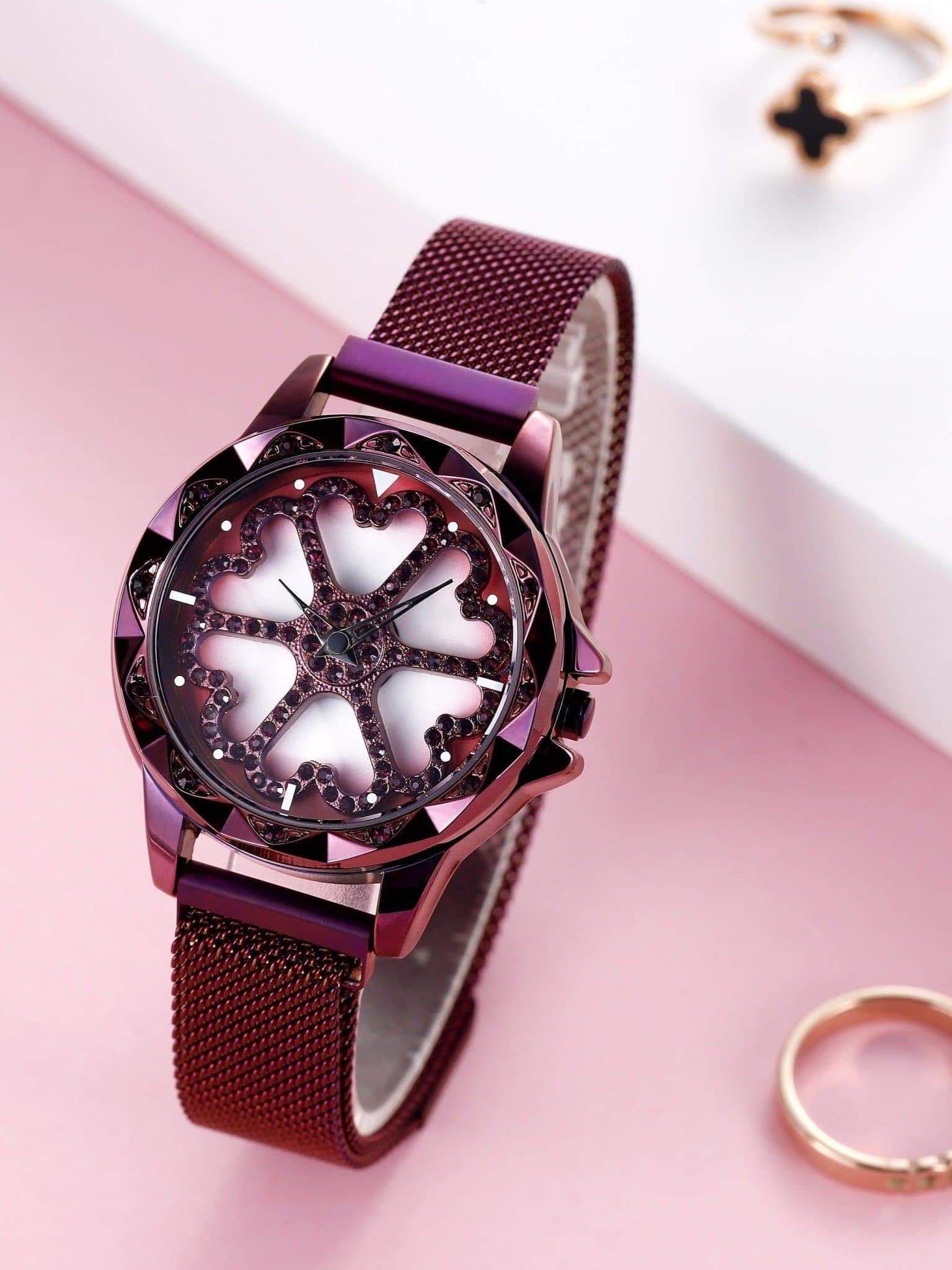 Women's Luxury Rotating Dial Watch - LuckyFash™
