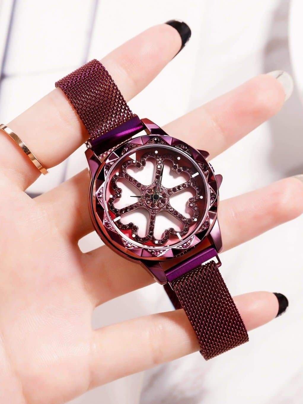 Women's Luxury Rotating Dial Watch - LuckyFash™