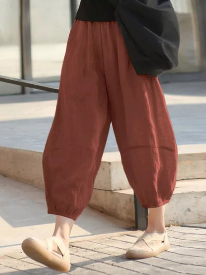 Women's Pants Casual Solid High Waist Lantern Pant - Pants - Instastyled | Online Fashion Free Shipping Clothing, Dresses, Tops, Shoes - 20-30 - 20/06/2022 - Bottoms