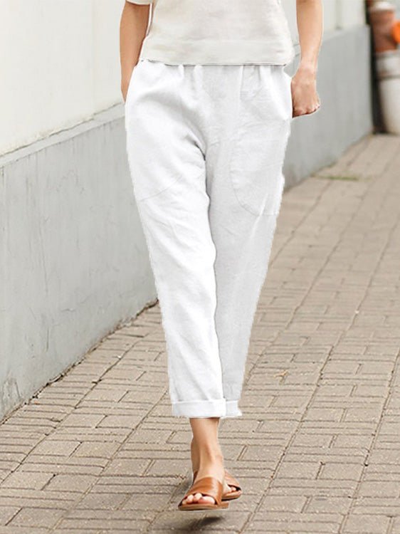 Women's Pants Casual Solid Pocket Harem Pants - Pants - Instastyled | Online Fashion Free Shipping Clothing, Dresses, Tops, Shoes - 19/07/2022 - 20-30 - bottoms