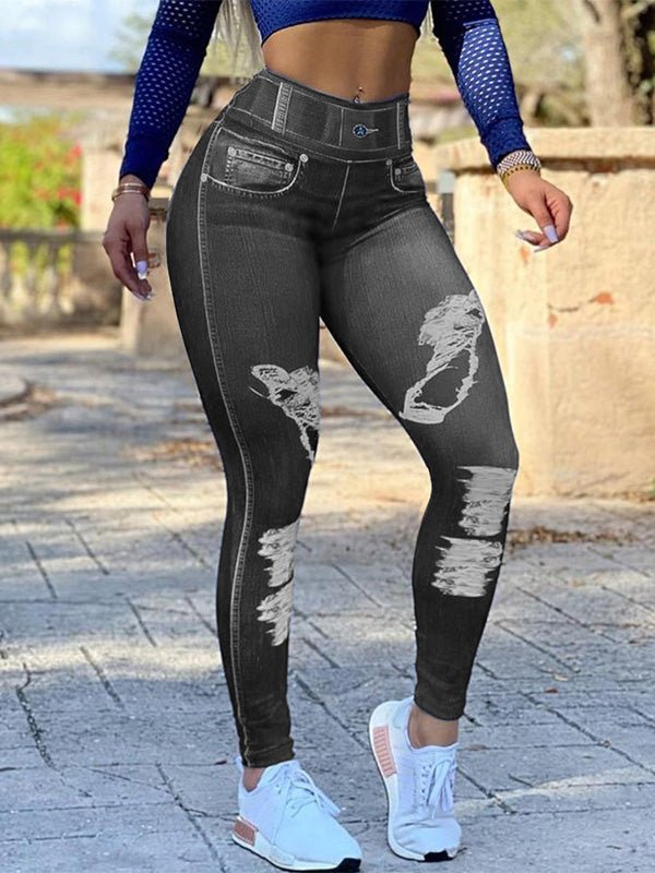 Women's Pants High Waist High Stretch Fitness Sports Yoga Pants - Pants - Instastyled | Online Fashion Free Shipping Clothing, Dresses, Tops, Shoes - 03/03/2022 - 20-30 - Bottoms