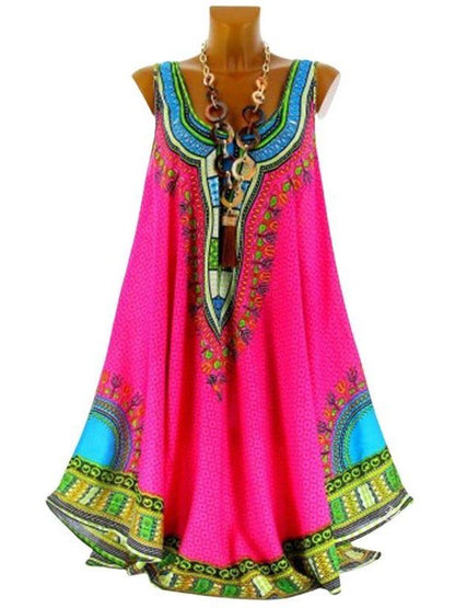 Women's Printed Ethnic Trend Dress - INS | Online Fashion Free Shipping Clothing, Dresses, Tops, Shoes