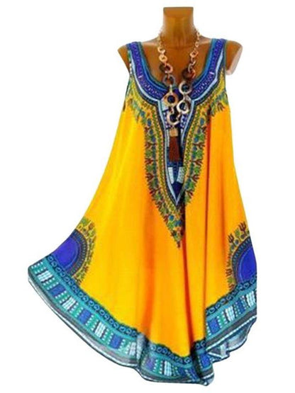 Women's Printed Ethnic Trend Dress - INS | Online Fashion Free Shipping Clothing, Dresses, Tops, Shoes