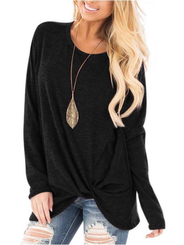 Women's Round Neck Shirt - INS | Online Fashion Free Shipping Clothing, Dresses, Tops, Shoes