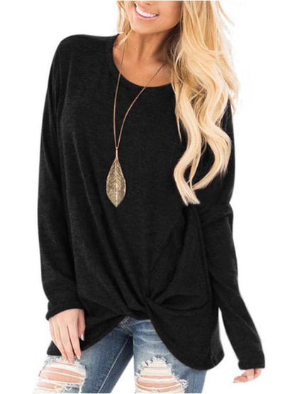 Women's Round Neck Shirt - INS | Online Fashion Free Shipping Clothing, Dresses, Tops, Shoes