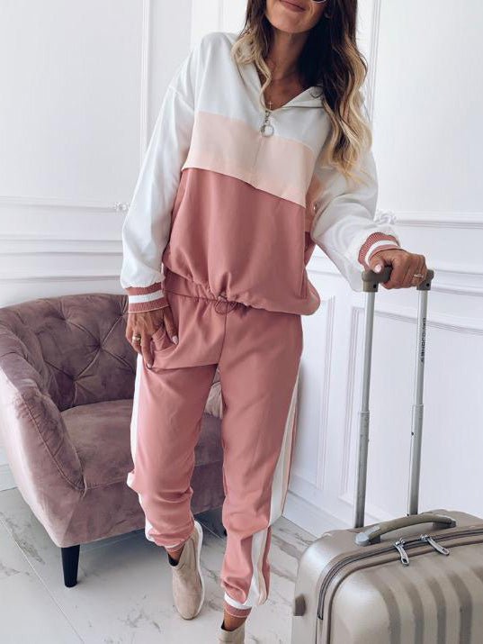 Women's Sets Stylish Zip Pocket Sports Two-Piece Set - Sets - Instastyled | Online Fashion Free Shipping Clothing, Dresses, Tops, Shoes - 11/07/2022 - 40-50 - Bottoms