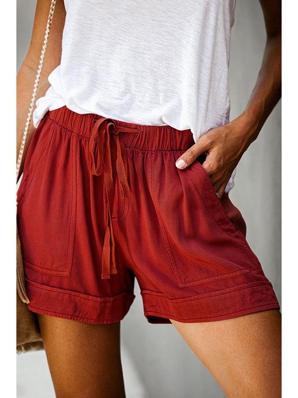 Women's Summer Casual High Waist Shorts - INS | Online Fashion Free Shipping Clothing, Dresses, Tops, Shoes