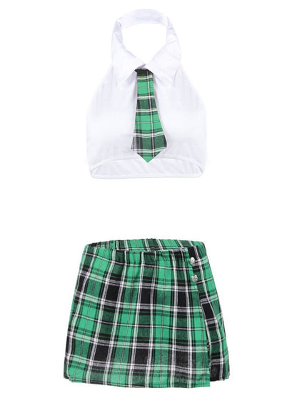 Women's Super Short Mini Plaid Skirt With Tie - INS | Online Fashion Free Shipping Clothing, Dresses, Tops, Shoes
