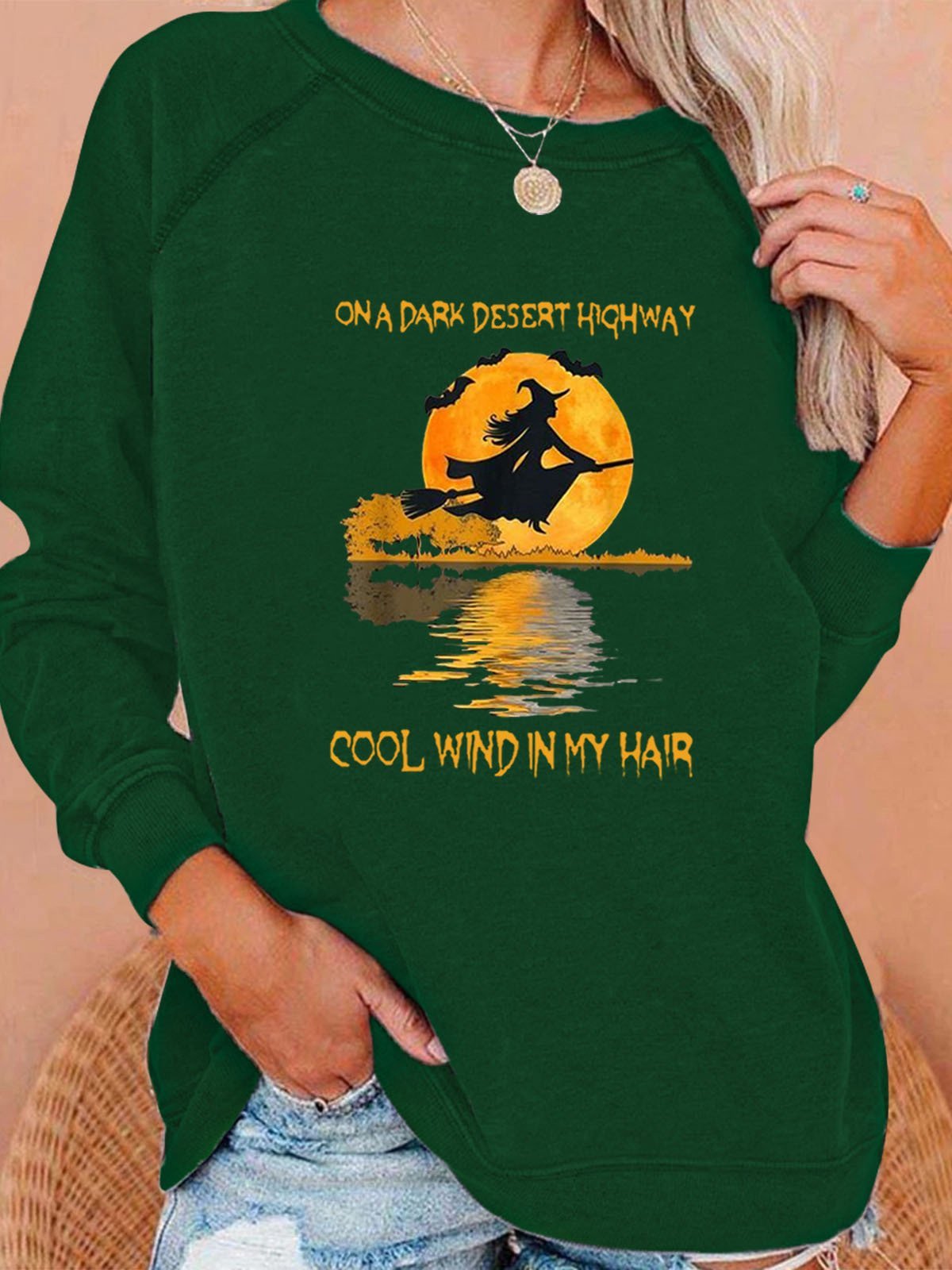 Women's T-Shirts Round Neck Long Sleeve Printed Pullover T-Shirts - T-Shirts - INS | Online Fashion Free Shipping Clothing, Dresses, Tops, Shoes - 14/09/2021 - 20-30 - Category_T-Shirts