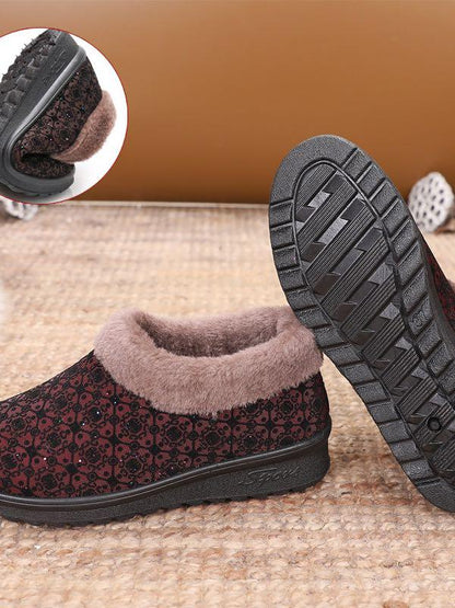 Women's Textured Knit Clog Slipper - Shoes - INS | Online Fashion Free Shipping Clothing, Dresses, Tops, Shoes - 03/01/2021 - Casual - Color_Red