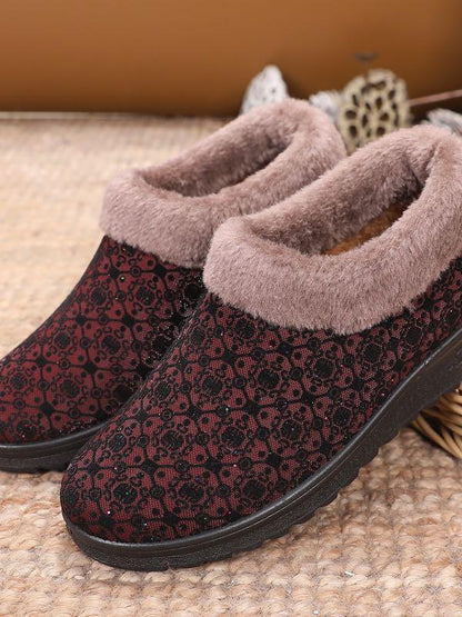Women's Textured Knit Clog Slipper - Shoes - INS | Online Fashion Free Shipping Clothing, Dresses, Tops, Shoes - 03/01/2021 - Casual - Color_Red