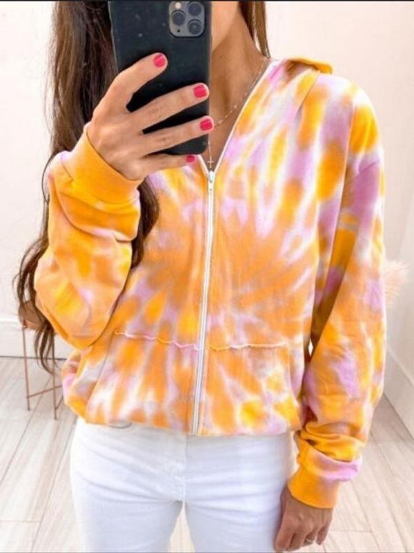 Women's Tie-dyed Coat - INS | Online Fashion Free Shipping Clothing, Dresses, Tops, Shoes