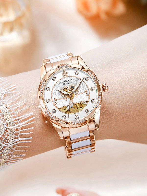 Women's Watches Fashion Little Swan Luminous Waterproof Watch - LuckyFash™