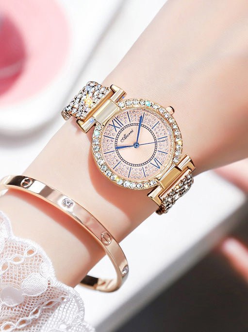 Women's Watches Simple Diamond-Studded Exquisite Waterproof Watch - LuckyFash™
