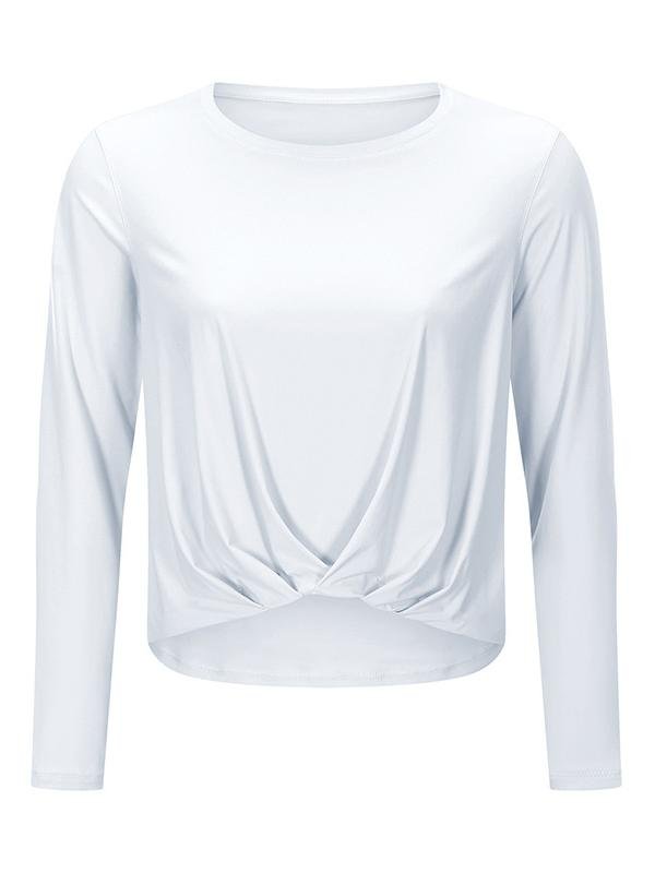 Yoga Long Sleeve T-Shirt - Sports Tees - INS | Online Fashion Free Shipping Clothing, Dresses, Tops, Shoes - 10/XL - 15/03/2021 - 4/S